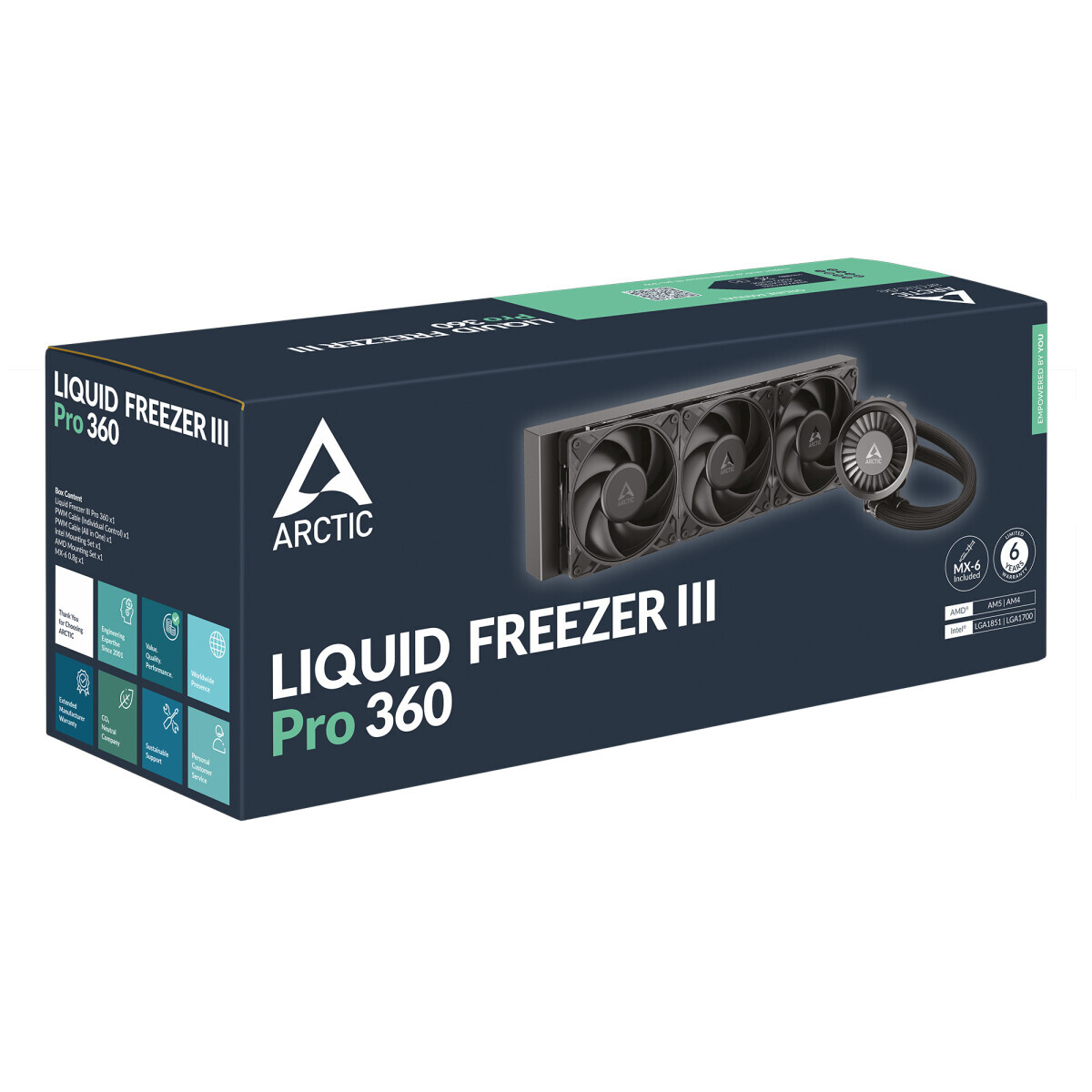 cooler Arctic Liquid Freezer III Pro 360 (ACFRE00180A) - foto 7