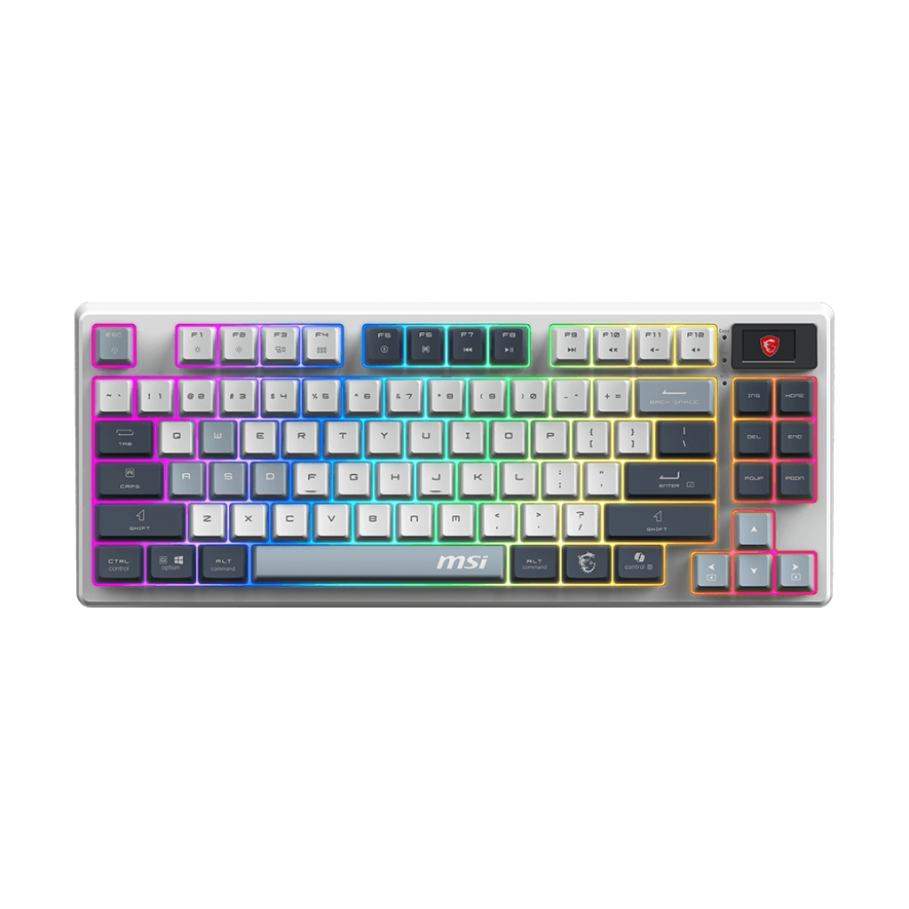 Tastatūra MSI FORGE GK600 TKL WIRELESS SKY Gaming - FORGE GK600 TKL W SKY US