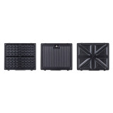 Sviestmaižu gatavotājs Ravanson OP-7050 Black, Silver