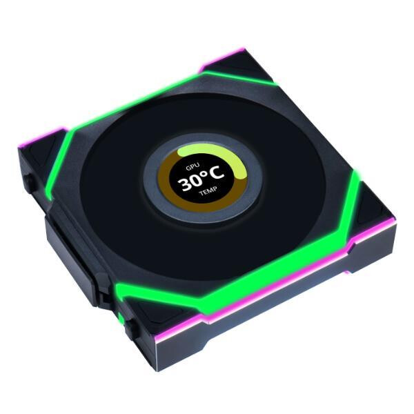 Korpusa ventilators Lian Li UNI FAN SL Wireless 120 Kit of 3 (G99.12SL1W3B.00) - foto 3