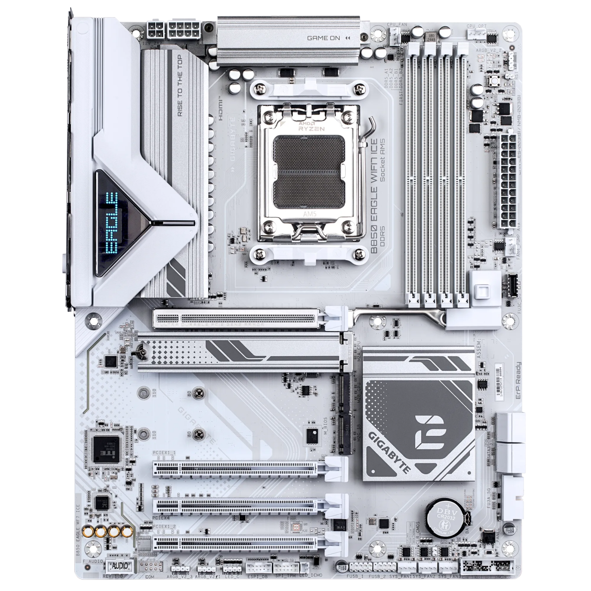 Pamatplate GIGABYTE B850 EAGLE WF7 ICE White - foto 2