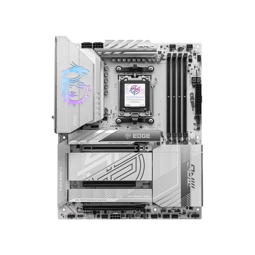 Pamatplate MSI MAG X870E EDGE TI WIFI White (7E59-002R)