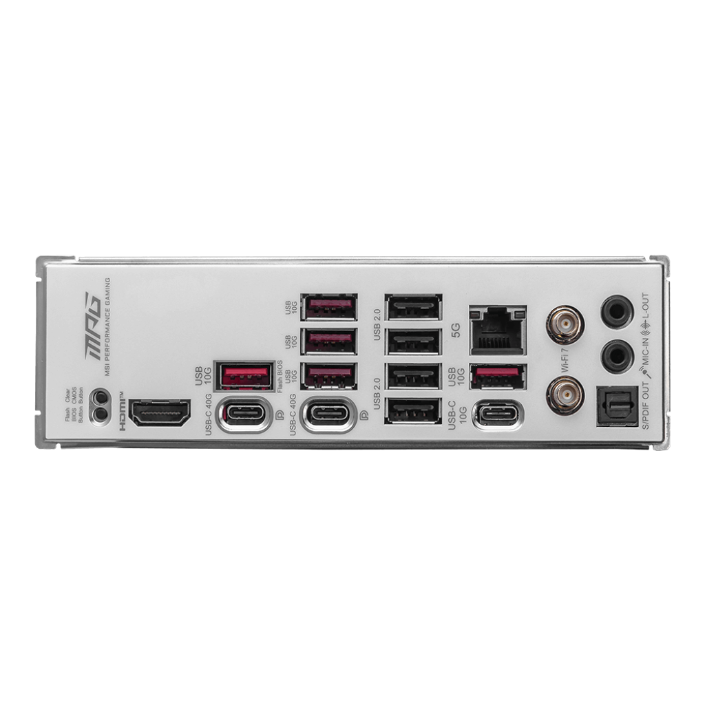 Pamatplate MSI MAG X870E EDGE TI WIFI White (7E59-002R) - foto 2