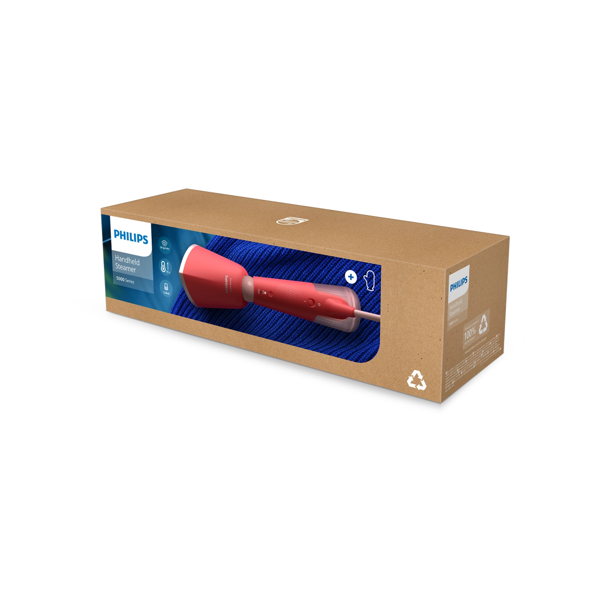 Tvaika gludināšanas iekārta Philips 5000 Series STH5020/40 Red - foto 6