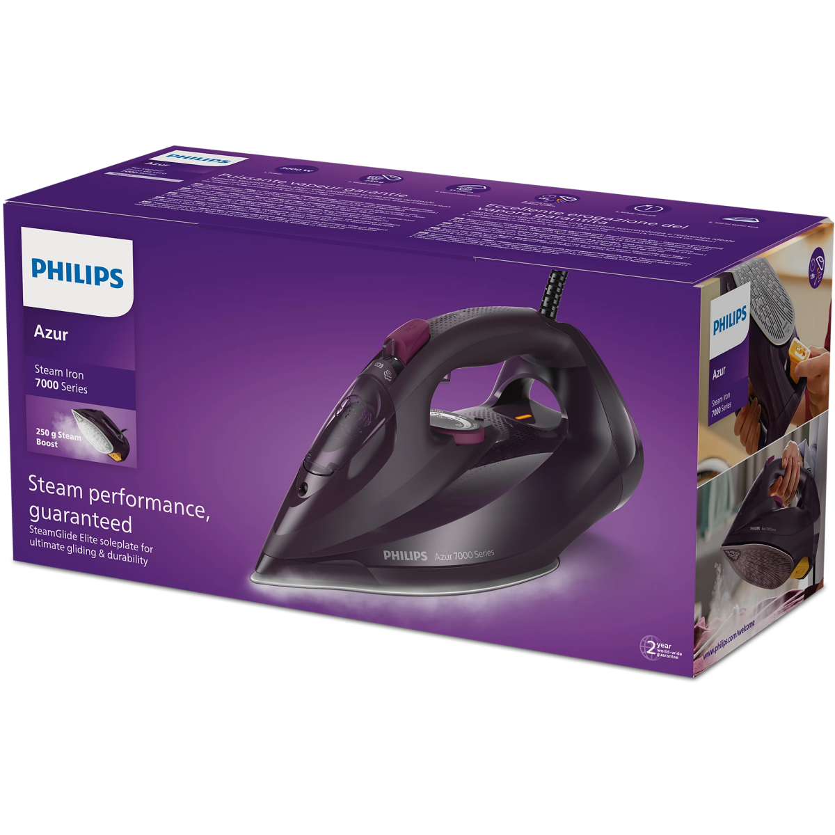 Gludeklis Philips DST7061/30 Dark Purple - foto 3