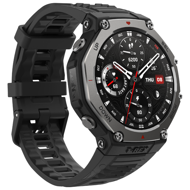 Viedpulkstenis Amazfit T-REX 3 (W2323GL1N) - foto 3