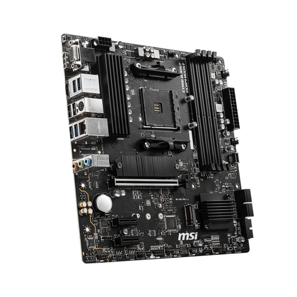 Pamatplate MSI B550 B550M PRO-VDH Black (7C95-017R) - foto 2