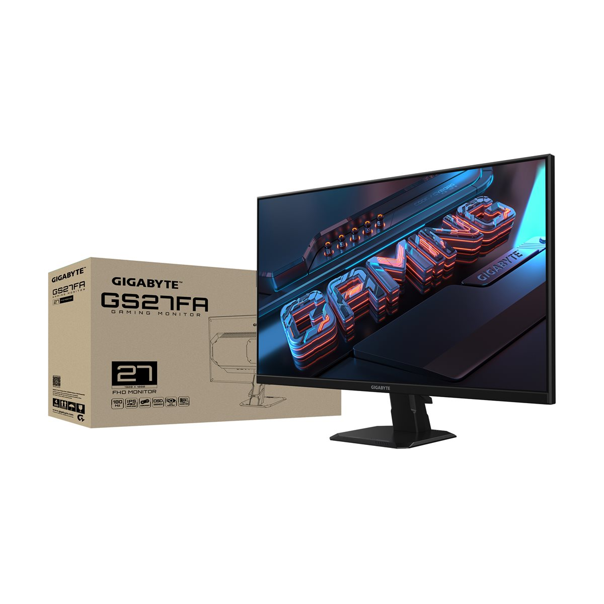 Monitors Gigabyte GS27FA 27" Black - GS27FA EU1 - foto 7