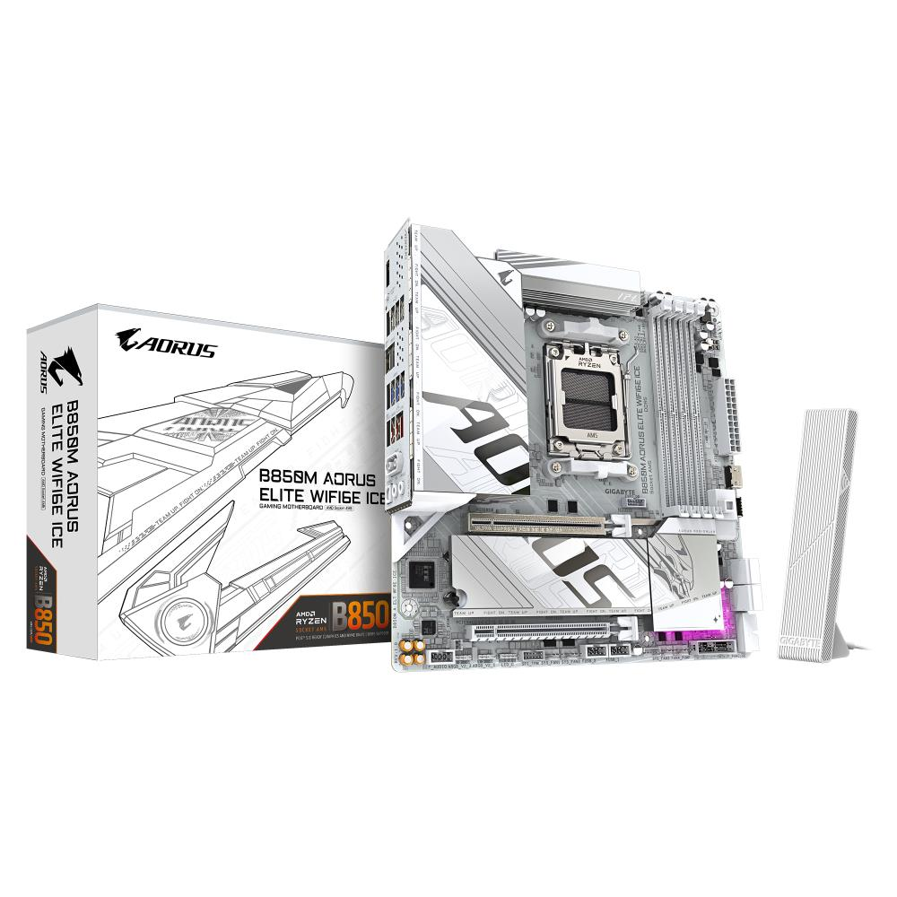 Pamatplate Gigabyte B850M White (B850M A ELT WF6E ICE)