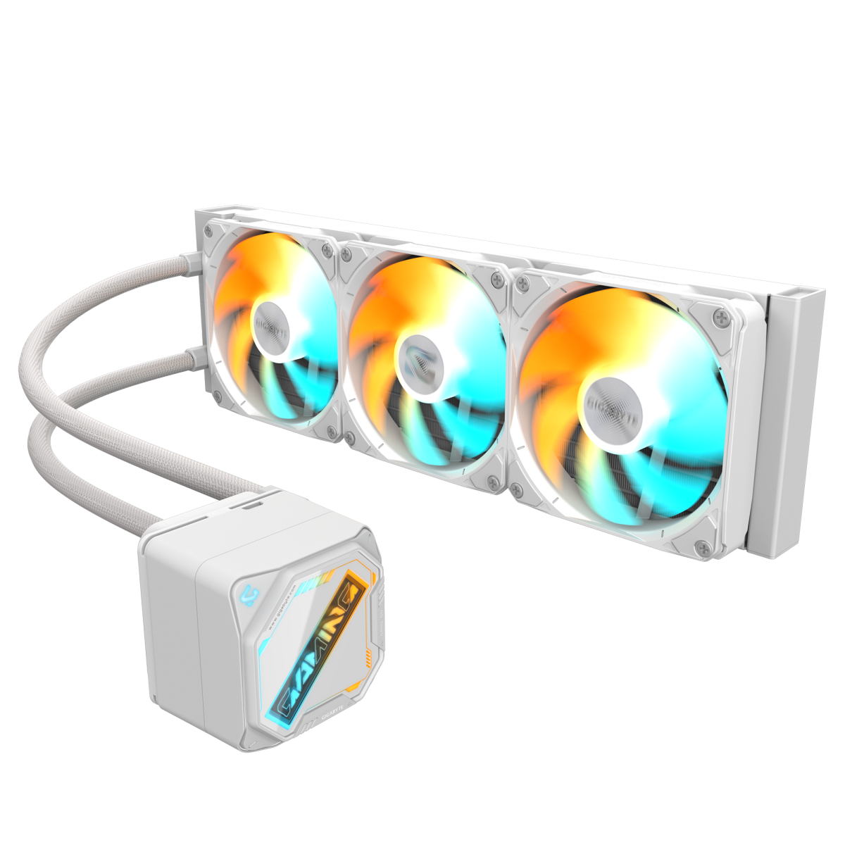 Dzesētājs Gigabyte Gaming 360 ICE White (GP-GIGABYTE GME 360I) - foto 2