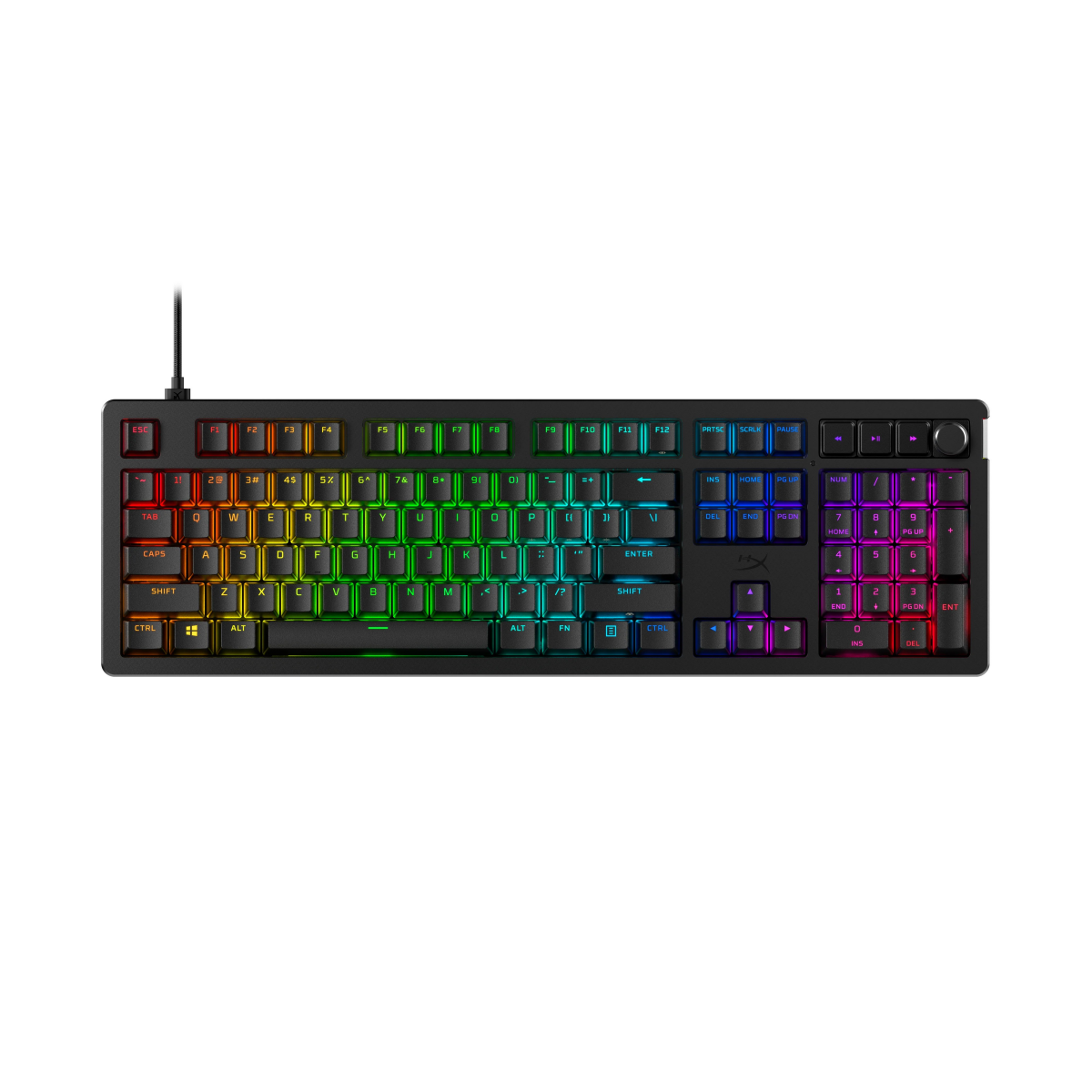 Tastatūra HyperX Alloy Rise Gaming Keyboard US (7G7A3AA)