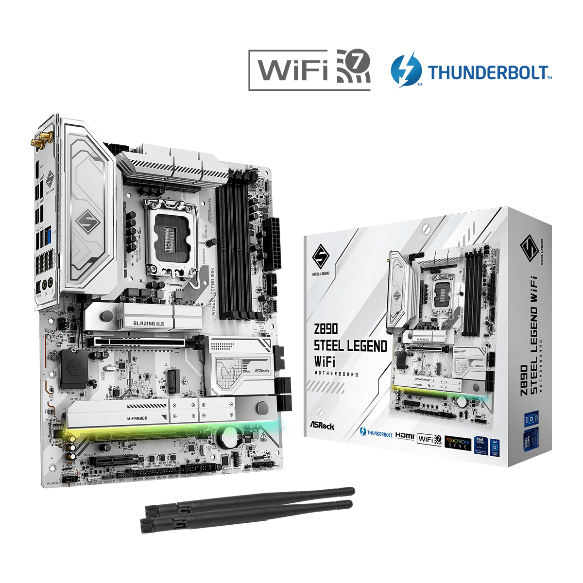 Pamatplate ASRock Z890 Steel Legend WiFi - foto 3