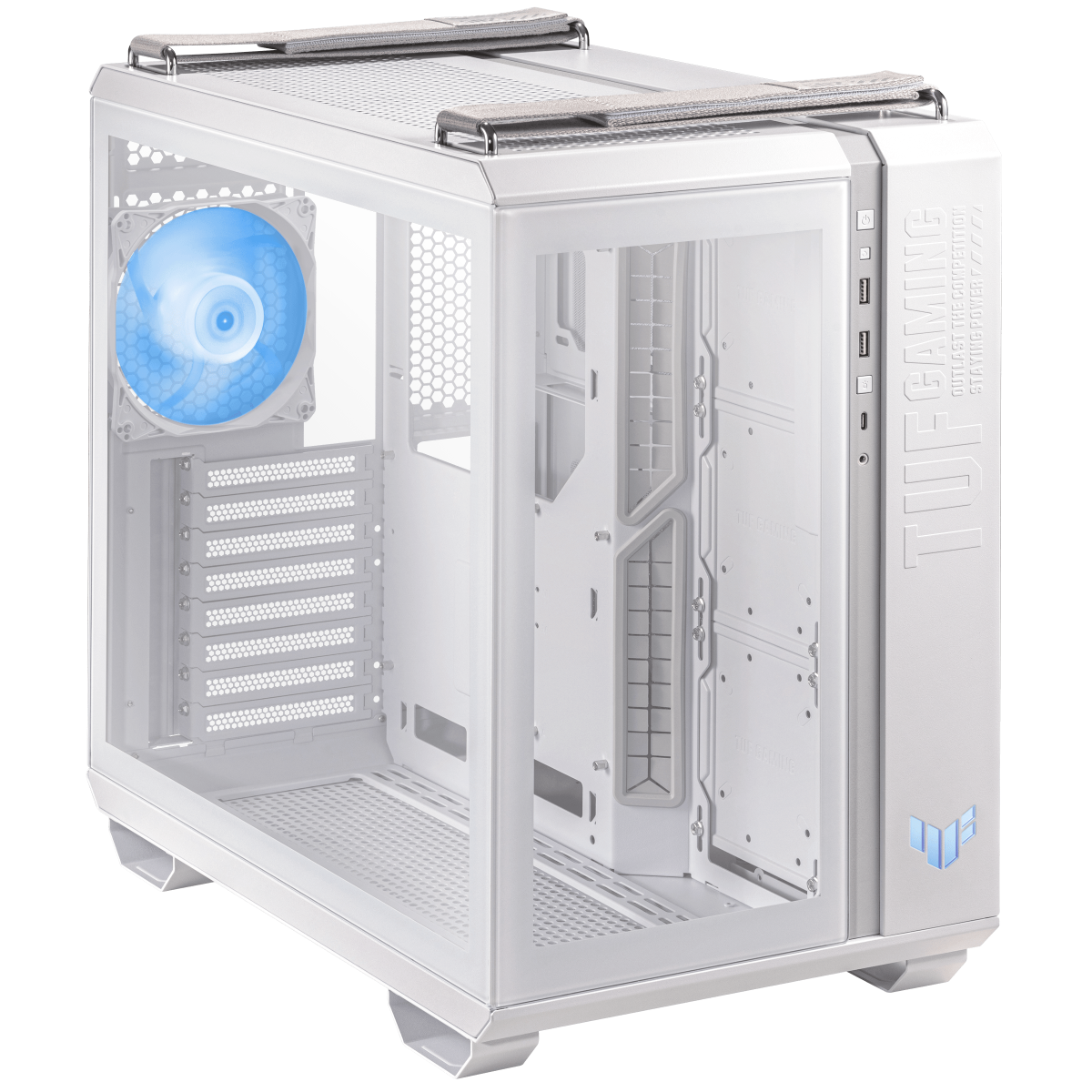 Datora korpuss ASUS TUF Gaming GT502 Horizon TG ARGB (90DC0093-B19010) - foto 4