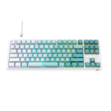 Tastatūra Havit KB901L White, Green (KB901Lwg)
