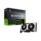 Videokarte MSI RTX 5060 TI VENTUS 2X OC PLUS 8GB GDDR7 Silver (V536-001R)