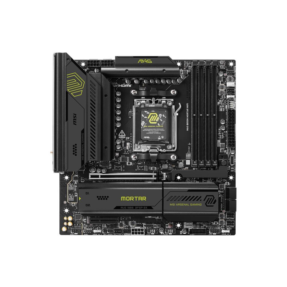 Pamatplate MSI B850 MAG B850M Mortar Wifi Black (7E61-001R)