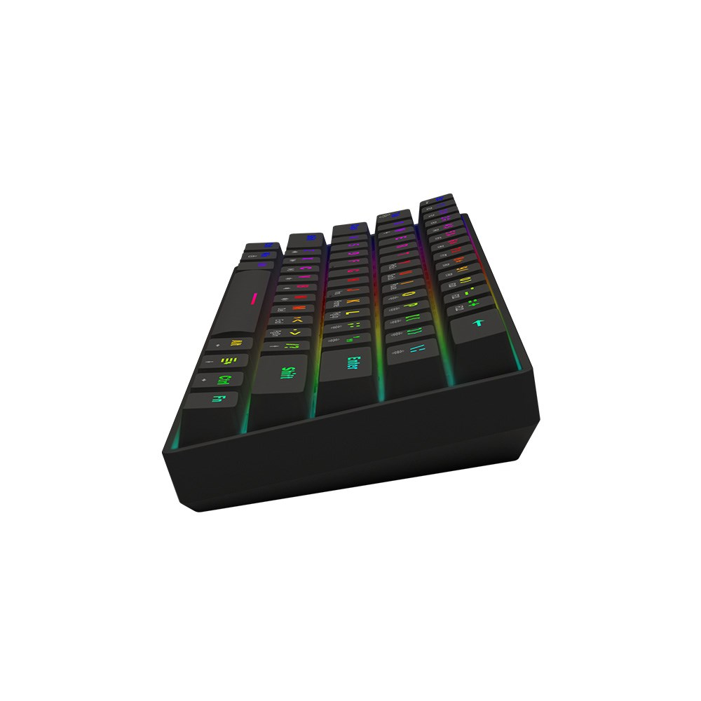 Tastatūra Savio BLACKOUT X2 BROWN Black - foto 4