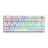 Tastatūra Savio Phenix WHITE GAT RED White (PHENIX WHITE GAT RED)