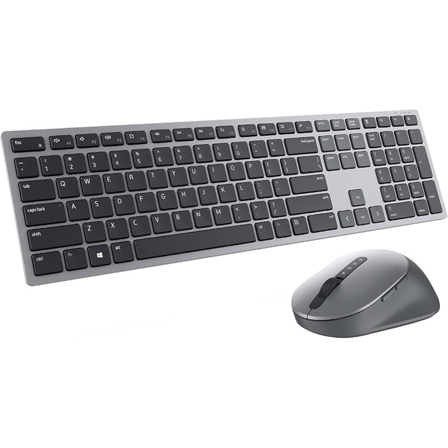 Tastatūra + pele Dell KM7321W Grey (580-AJQJ_LT)