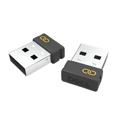 USB uztvērējs Dell RF 2.4 GHz Black (570-BBCX)