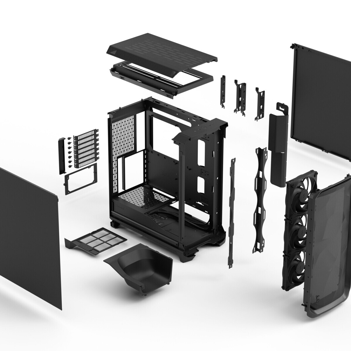 Datoru korpuss Fractal Design Meshify 3 (FD-C-MES3A-01) - foto 7