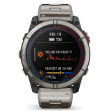 Viedpulkstenis Garmin QUATIX 7X SOLAR Grey (010-02541-61)