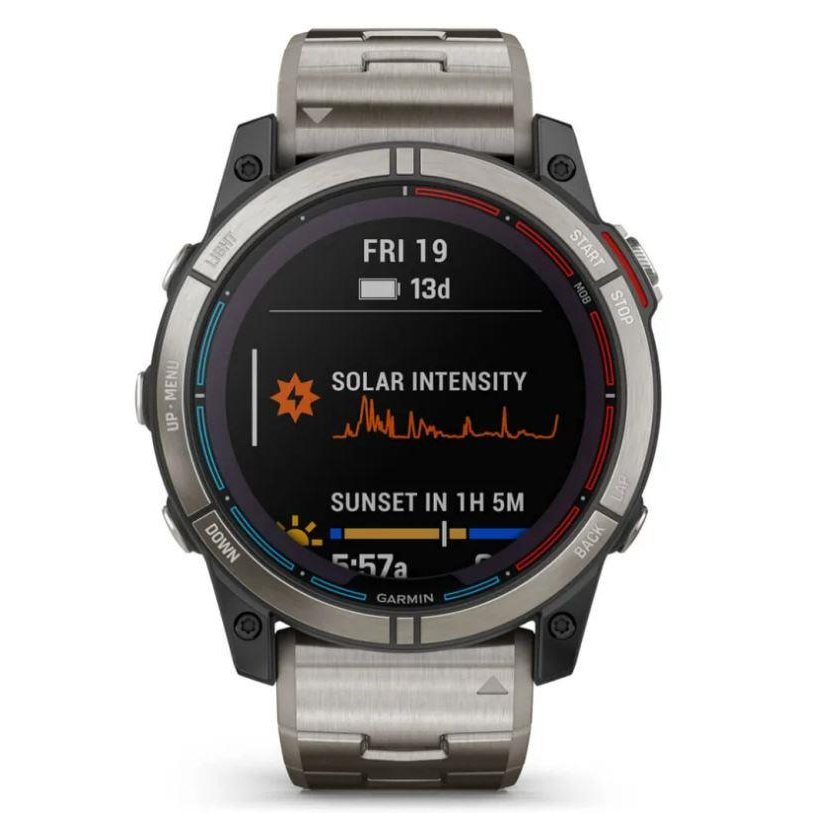 Viedpulkstenis Garmin QUATIX 7X SOLAR Grey (010-02541-61) - foto 2