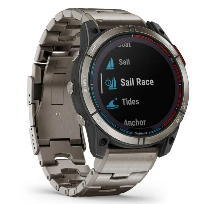 Viedpulkstenis Garmin QUATIX 7X SOLAR Grey (010-02541-61) - foto 3