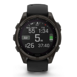Viedpulkstenis Garmin FENIX 8 SAPP. SOLAR Black (010-02906-11)