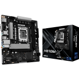 Pamatplate ASRock Intel H810 H810M-X Black (90-MXBS4-A0UAYZ)