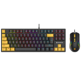 Tastatūra + pele TRACER GAMEZONE HORNET87 USB Black (TRAKLA47396)