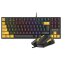 Tastatūra + pele TRACER GAMEZONE HORNET87 USB Black (TRAKLA47396) - foto 3