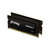 Operatīvā atmiņa Kingston FURY Impact 64GB 3200MHz DDR4 CL20 (KF432S20IBK2/64)