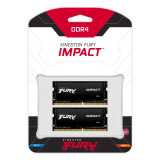 Operatīvā atmiņa Kingston FURY Impact 64GB 3200MHz DDR4 CL20 (KF432S20IBK2/64)