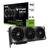 Videokarte ASUS TUF Gaming GeForce RTX 5060 8GB GDDR7 OC (90YV0N00-M0NA00)