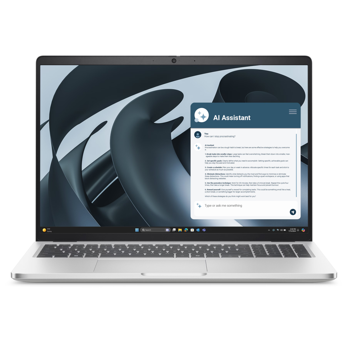 Portatīvais dators Dell Pro 16 AG 16" Silver - BTO510_PC16255_EMEA