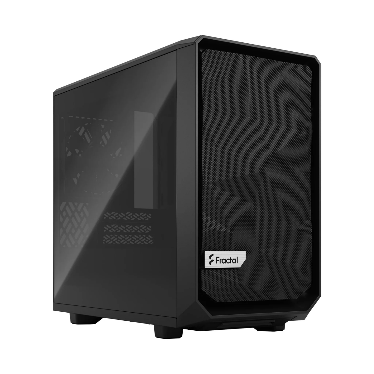 Datoru korpuss Fractal Design Meshify 2 Nano, Black (FD-C-MES2N-01)