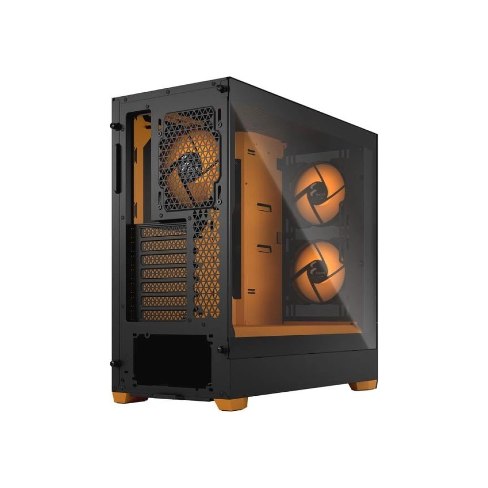 Datoru korpuss Fractal Design Pop Air RGB, Orange (FD-C-POR1A-05) - foto 2