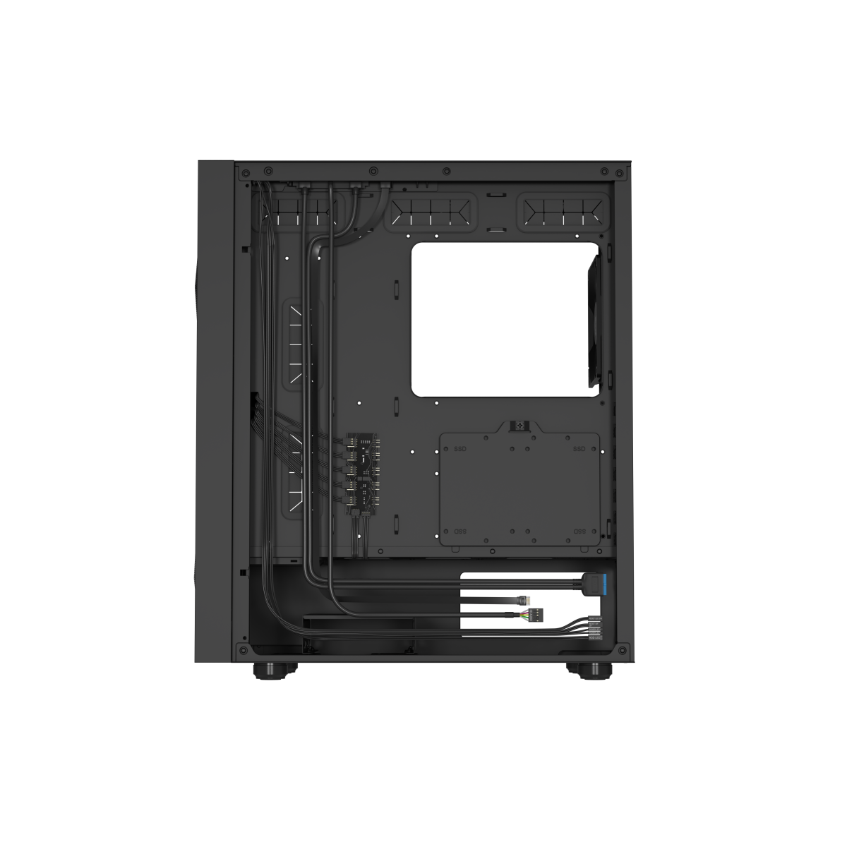 Datoru korpuss Genesis Diaxid 605F (NPC-2046) - foto 7