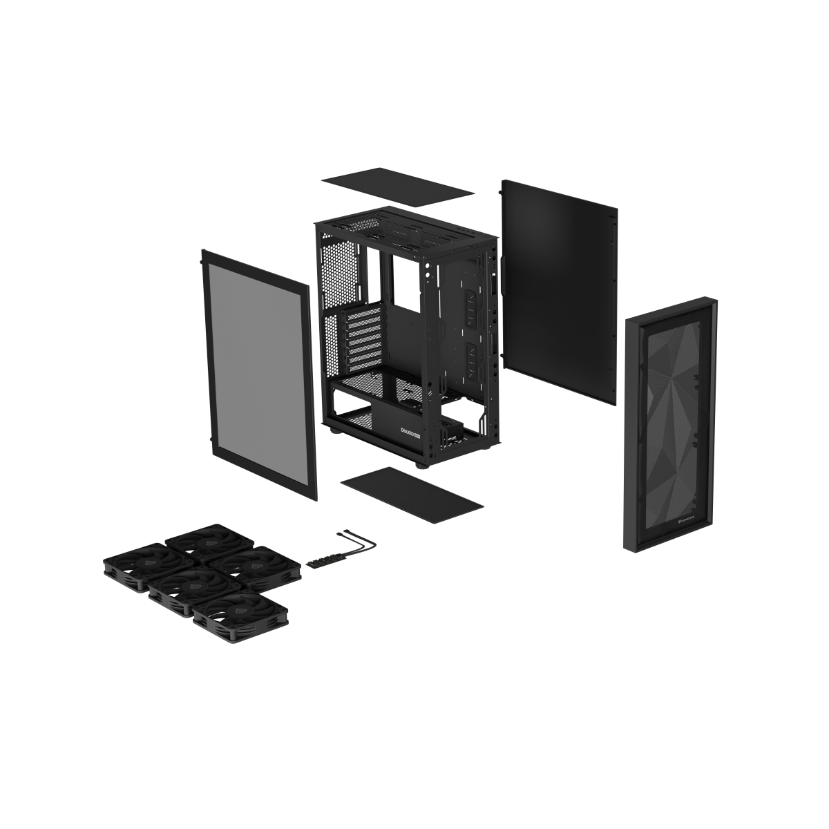 Datoru korpuss Genesis Diaxid 605F (NPC-2046) - foto 8