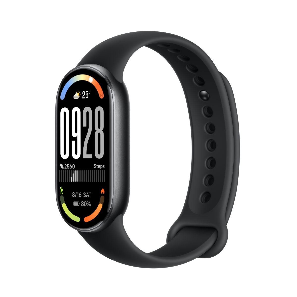 Viedpulkstenis Xiaomi Smart Band 10 Black (BHR07PYGL) - foto 2