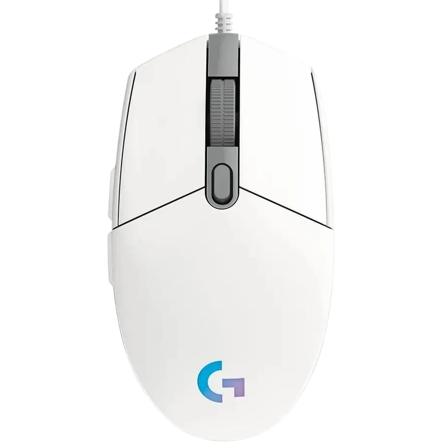 souris Logitech G102 LightSync White (910-005824/5809/5803)