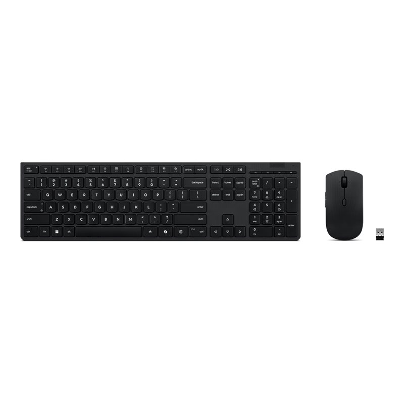 Tastatūra + pele Lenovo Bluetooth Black - 4X31R64342