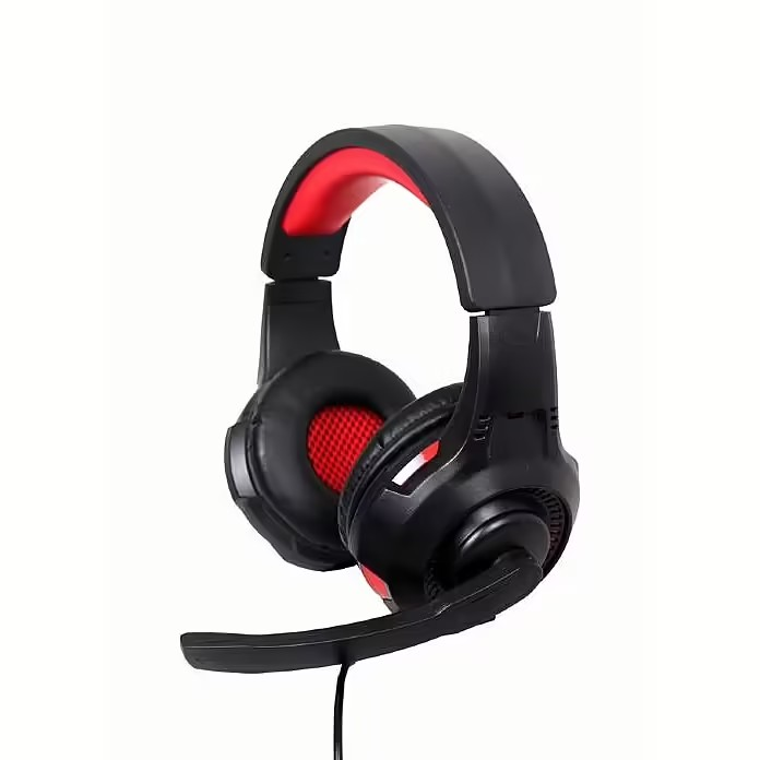 Austiņas Gembird GHS-U-5.1-01, Black/Red