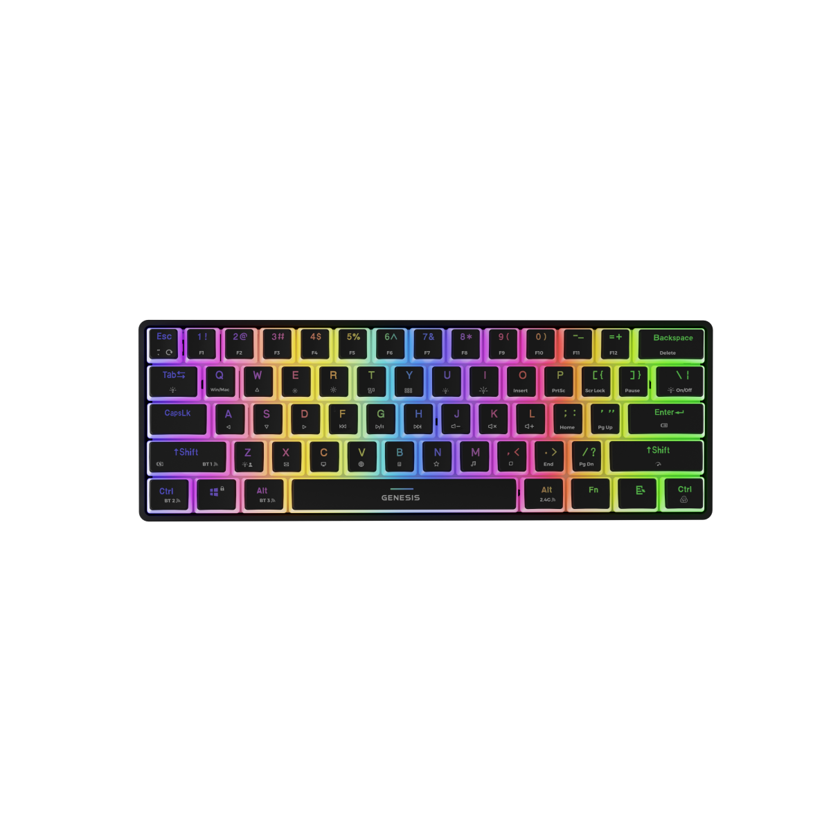 Tastatūra Genesis THOR 660 G2 Black (NKG-1916)