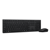 Tastatūra + pele Lenovo Combo US Euro Black (4X31R64351)