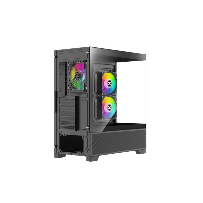 Datoru korpuss Xilence XG172 MidiTower Black - foto 2
