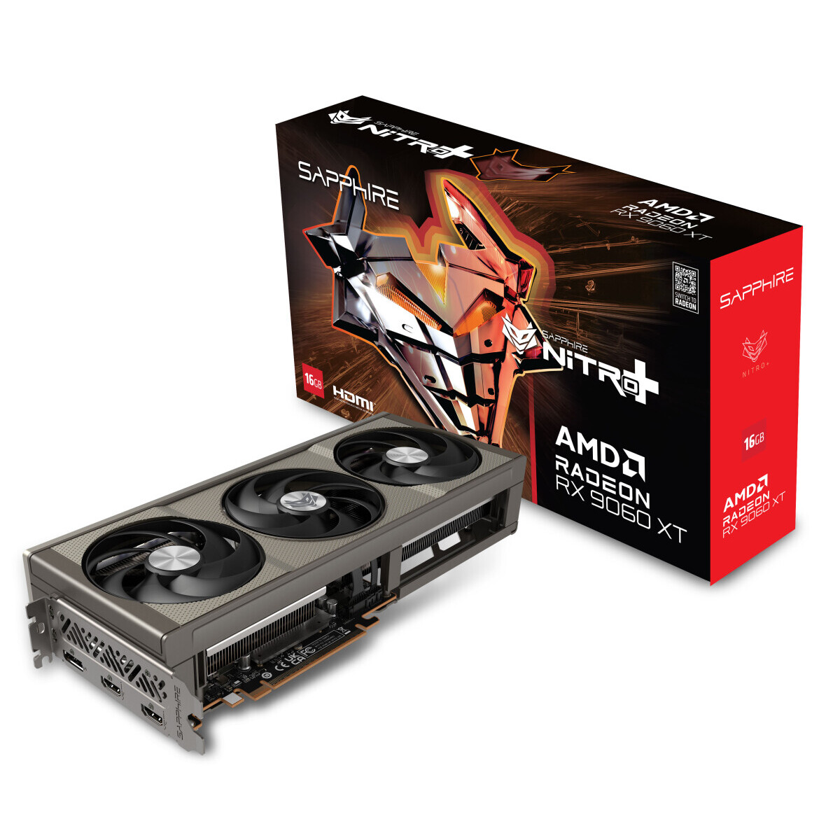 Videokarte Sapphire NITRO+ RX 9060 XT 16 GB (11350-01-20G) - foto 4