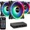Ventilateur de boîtier AeroCool Duo 12 Pro (3 pcs) - EN52588