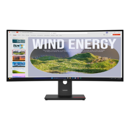 Monitors Lenovo T34WD-40, 34" (64AEGAT1EU)